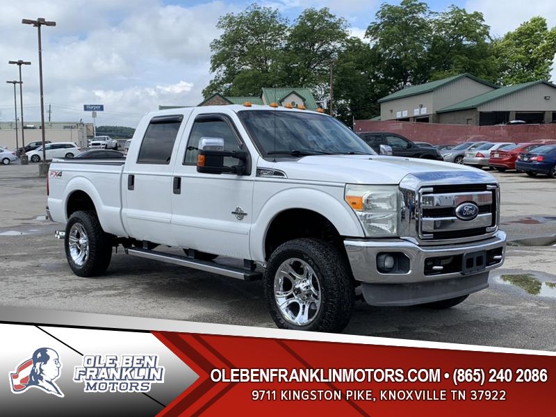 Pre-Owned 2011 Ford F-250 Super Duty XLT 4WD 4WD Crew Cab 156″