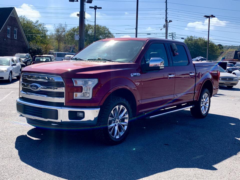 Pre-Owned 2015 Ford F-150 Lariat 4WD SuperCrew 145″ in Knoxville #K4945