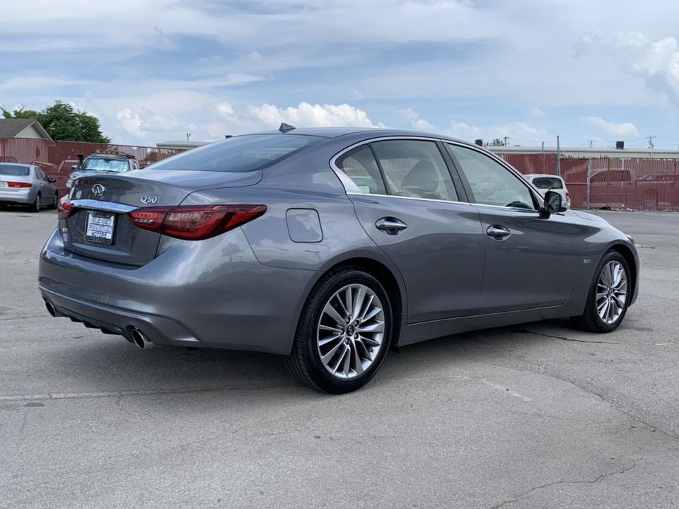 Pre-Owned 2018 INFINITI Q50 3.0t LUXE AWD 4dr Car